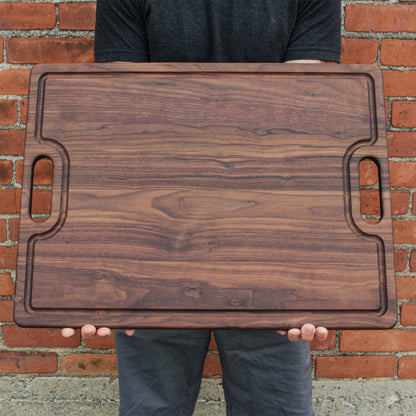 King of the Grill Cutting Board, Personalized Gift For Dad, Custom Grilling Gift For Dad, BBQ Gift For Dad, Custom Cutting Board - USA Made - Hooyah Woodworks LLC
