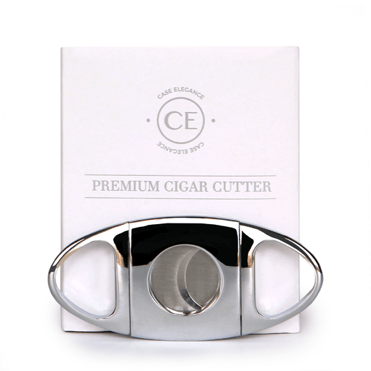 Klaro Chrome Cigar Cutter - Hooyah Woodworks LLC