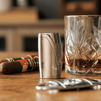 Klaro Double Torch Lighter - Hooyah Woodworks LLC