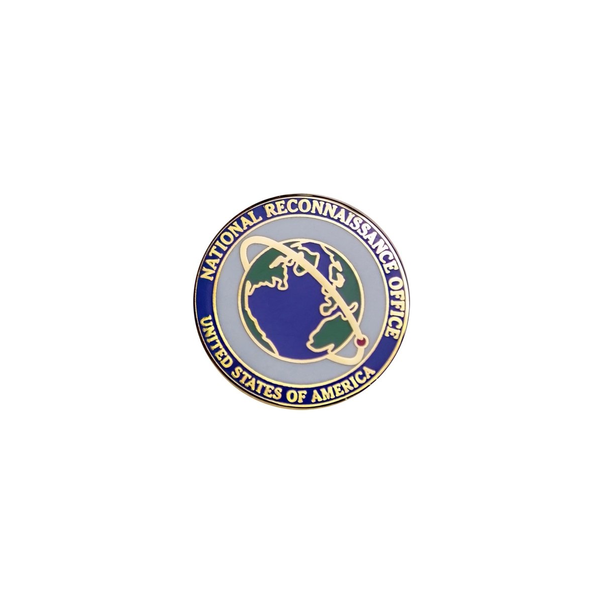 Lapel Pin: National Reconnaissance Office - Hooyah Woodworks LLC