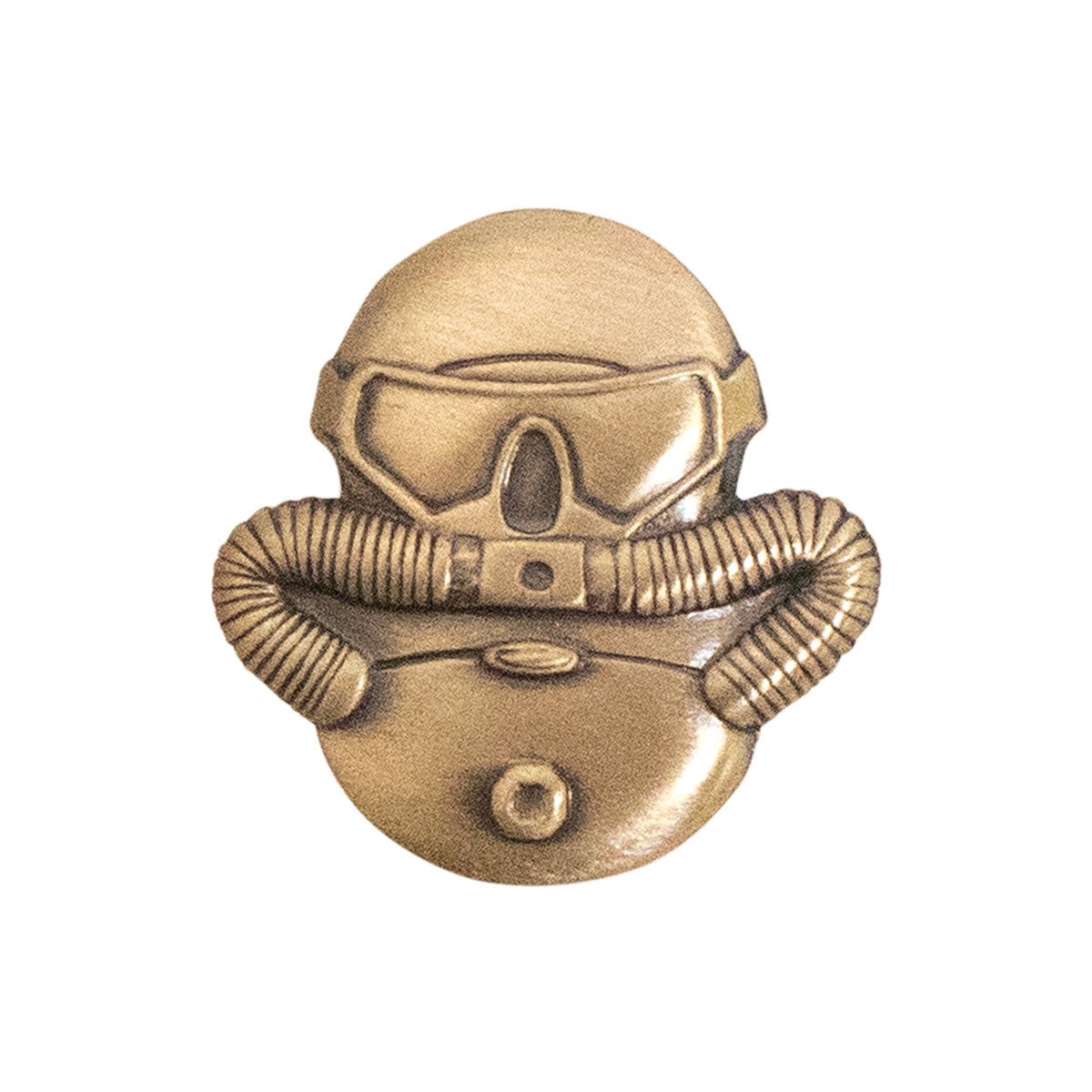 Marine Corps Badge: Combatant Divers - antique gold, regulation size - Hooyah Woodworks LLC