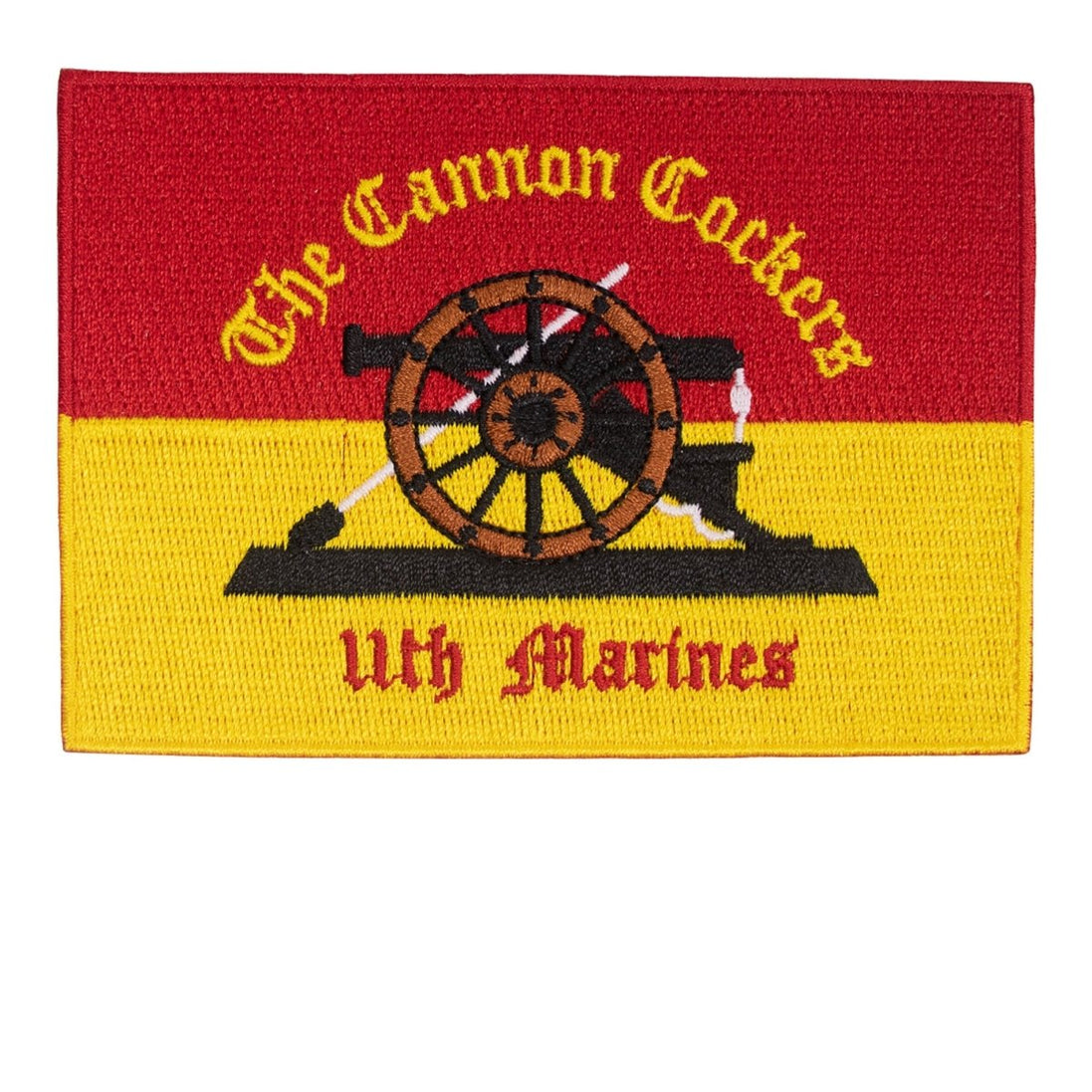 Marine Corps Patch: 11th Marines "The Cannon Cockers" - color - Hooyah Woodworks LLC