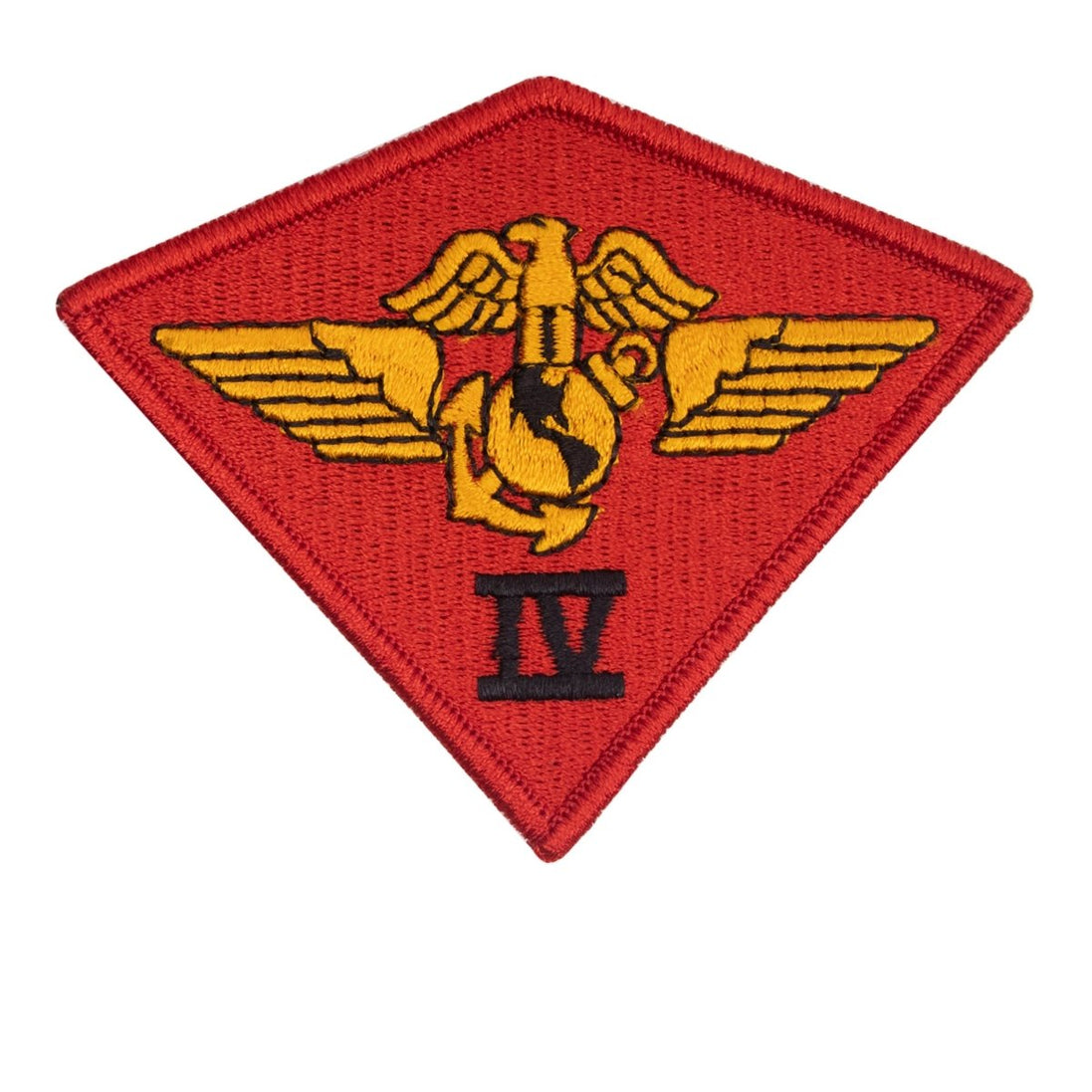 Marine Corps Patch: 4th Air Wing - color - Hooyah Woodworks LLC