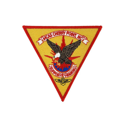 Marine Corps Patch: MCAS Cherry Point 4" - color - Hooyah Woodworks LLC