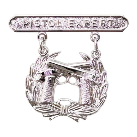 Marine Corps Qualification Badge: Pistol Expert - Hooyah Woodworks LLC