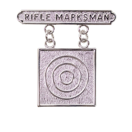Marine Corps Qualification Badge: Rifle Marksman - Hooyah Woodworks LLC