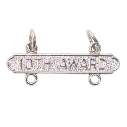 Marine Corps Re-qualification Bar: Pistol 10th Award - Hooyah Woodworks LLC