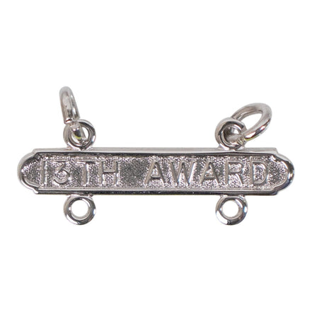 Marine Corps Re-qualification Bar: Pistol 13th Award - Hooyah Woodworks LLC