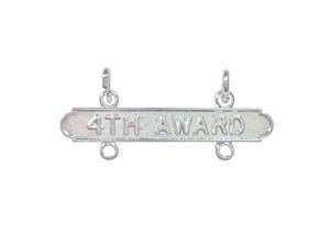 Marine Corps Re-qualification Bar: Pistol 4th Award - Hooyah Woodworks LLC