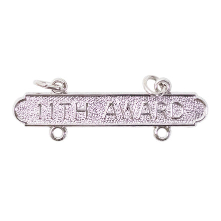 Marine Corps Re-qualification Bar: Rifle 11th Award - Hooyah Woodworks LLC