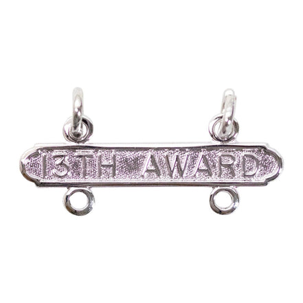 Marine Corps Re-qualification Bar: Rifle 13<th Award - Hooyah Woodworks LLC