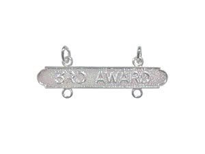 Marine Corps Re-qualification Bar: Rifle 3rd Award - Hooyah Woodworks LLC