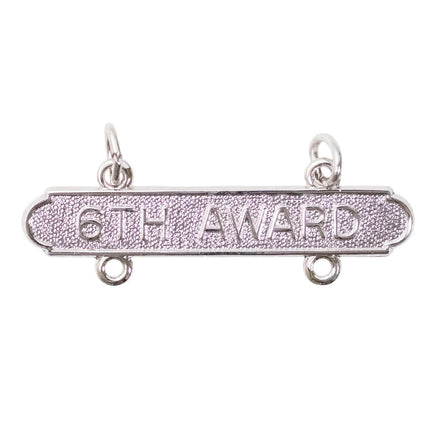 Marine Corps Re-qualification Bar: Rifle 6th Award - Hooyah Woodworks LLC