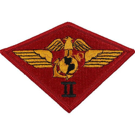 Marine Corps Shoulder Patch: Second Air Wing - color - Hooyah Woodworks LLC
