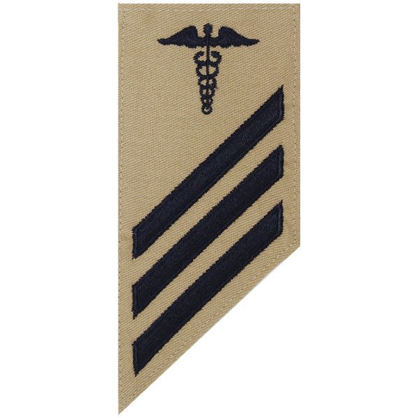 MC E-3 Combo Rate: Hospitalman on Khaki - Hooyah Woodworks LLC