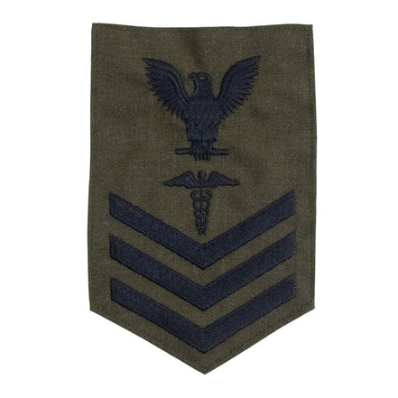 MC E-6 Rate: Hospitalman HM on Green - Hooyah Woodworks LLC