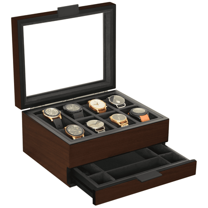 Mill Modular Watch Box - 8 Slot - Hooyah Woodworks LLC