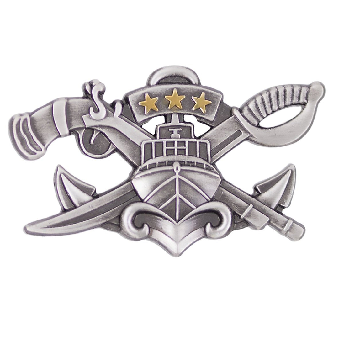 Naval Special Warfare Combatant-Craft Crewman Master SWCC -regulation oxidized - Hooyah Woodworks LLC