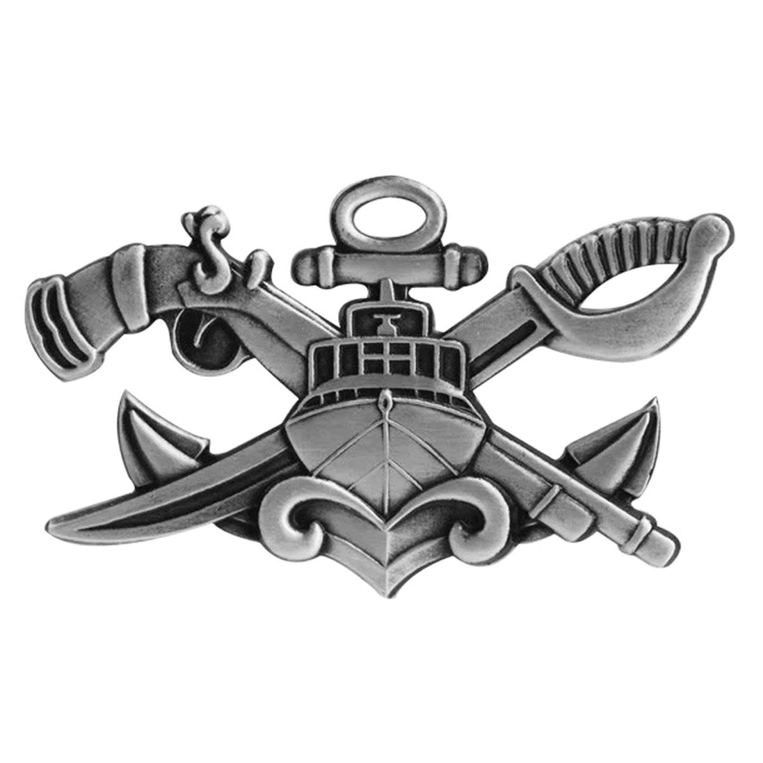 Naval Special Warfare Combatant-Craft Crewman Senior SWCC -regulation oxidized - Hooyah Woodworks LLC