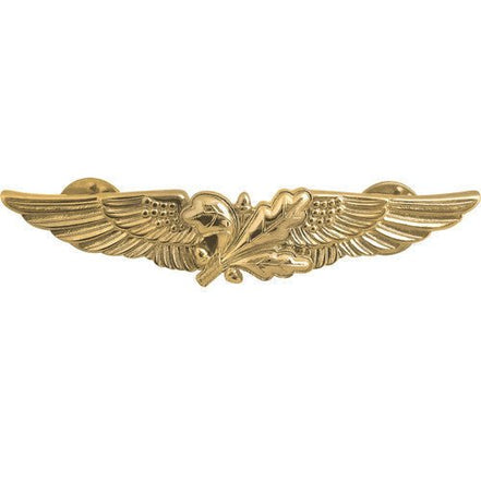 Navy Badge: Aviation Supply Officer - regulation size - Hooyah Woodworks LLC