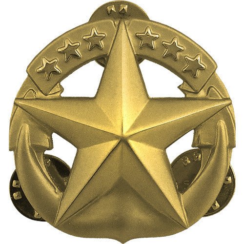Navy Badge: Command at Sea - regulation size - Hooyah Woodworks LLC