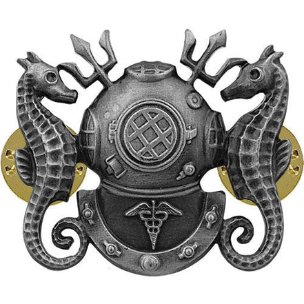 Navy Badge: Diving Medical Technician - regulation size - Hooyah Woodworks LLC