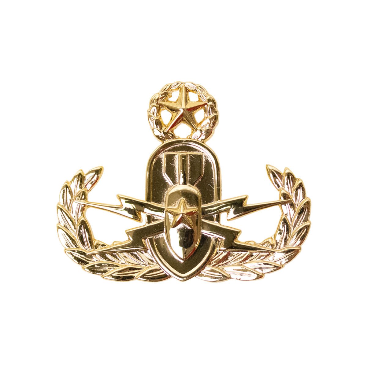 Navy Badge: Explosive Ordnance Disposal Officer - regulation size - Hooyah Woodworks LLC