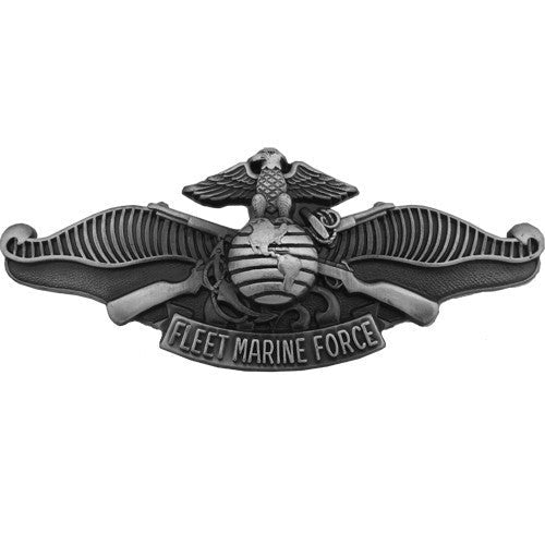 Navy Badge: Fleet Marine Force - regulation size - Hooyah Woodworks LLC