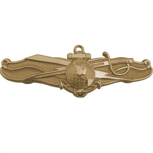 Navy Badge: Information Dominance Warfare Officer - Hooyah Woodworks LLC
