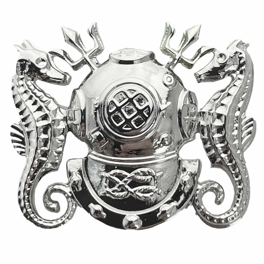 Navy Badge: Master Diver - regulation size, mirror finish - Hooyah Woodworks LLC