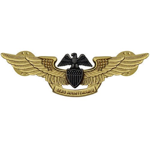 Navy Badge: Professional Aviation Maintenance Officer - Hooyah Woodworks LLC