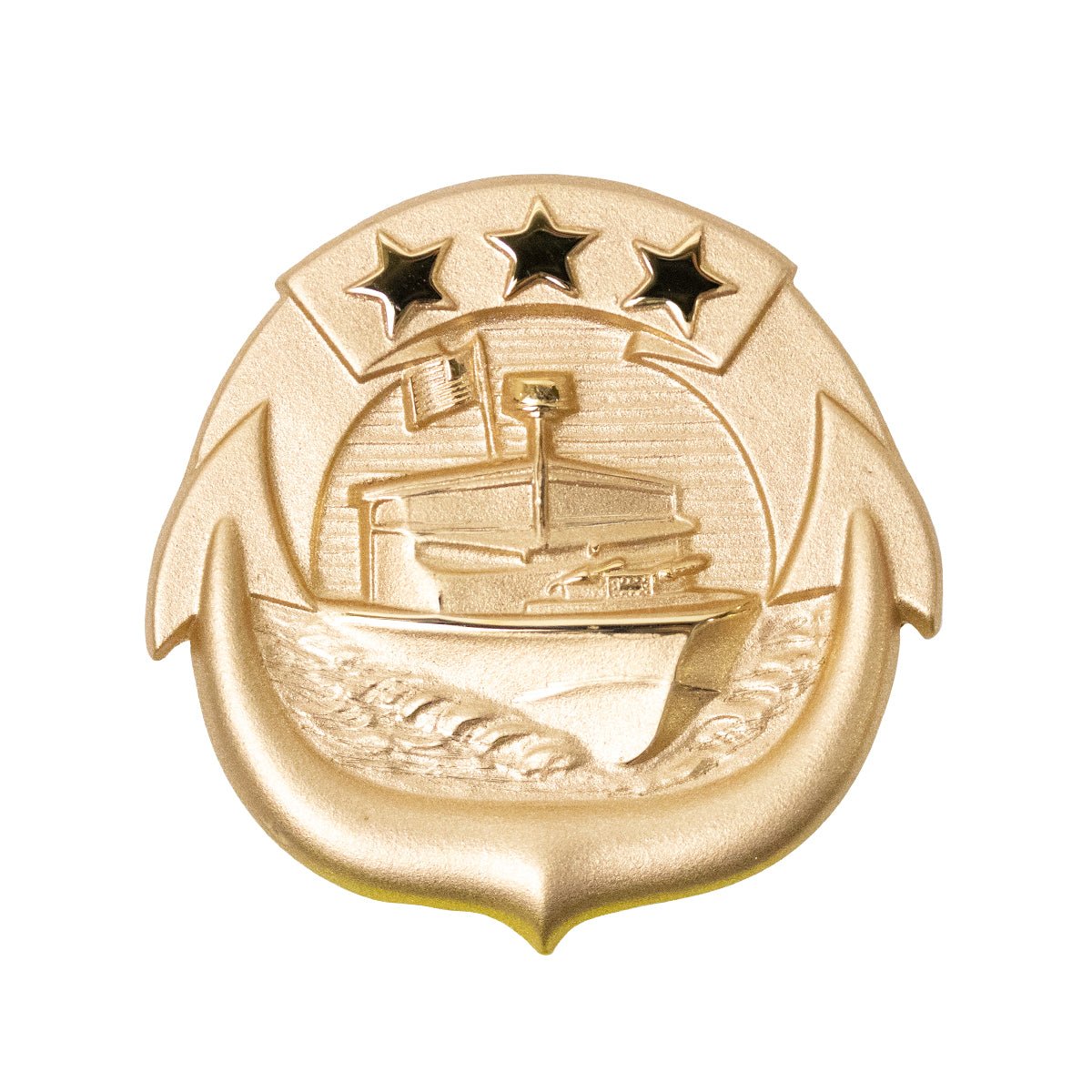 Navy Badge: Small Craft Officer - regulation size - Hooyah Woodworks LLC