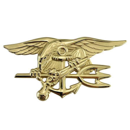 Navy Badge: Special Warfare - regulation size - Hooyah Woodworks LLC