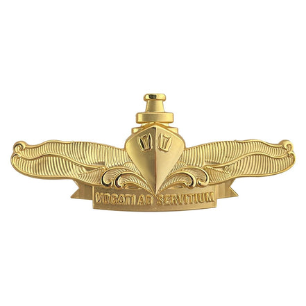 Navy Badge: Surface Chaplain Officer - regulation size - Hooyah Woodworks LLC