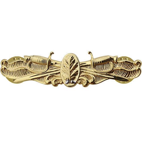 Navy Badge: Surface Warfare Dental - regulation size - Hooyah Woodworks LLC