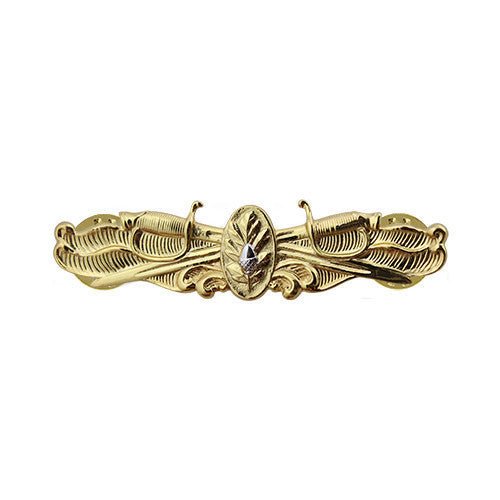 Navy Badge: Surface Warfare Medical Corps - regulation size - Hooyah Woodworks LLC