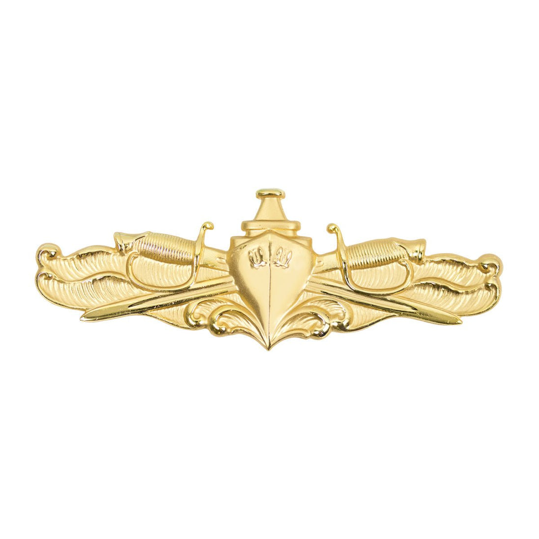 Navy Badge: Surface Warfare Officer - regulation size. - Hooyah Woodworks LLC