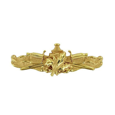 Navy Badge: Surface Warfare Supply Officer - regulation size - Hooyah Woodworks LLC