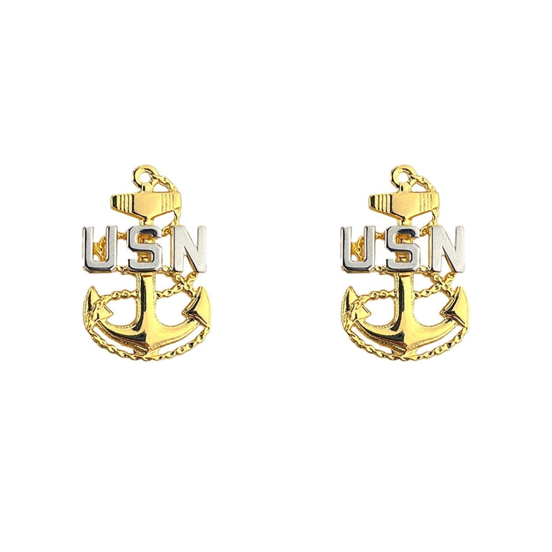 Navy Choker Device: E7 Chief Petty Officer - clutch back - Hooyah Woodworks LLC