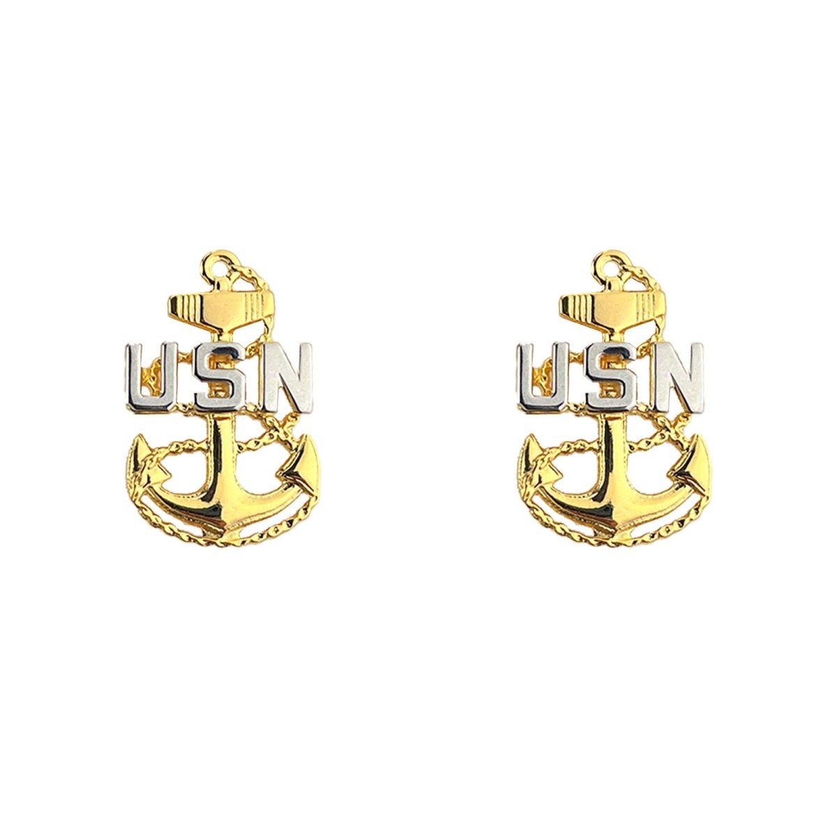 Navy Choker Device: E7 Chief Petty Officer - clutch back - Hooyah Woodworks LLC