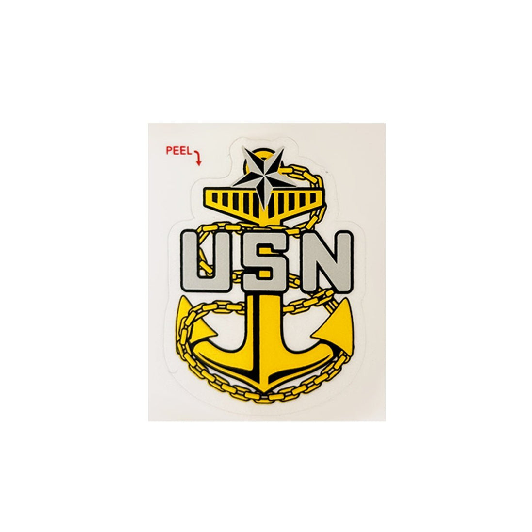 Navy Construction Hat Decal: E8 Chief Petty Officer: Senior - Hooyah Woodworks LLC