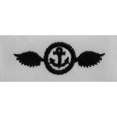 Navy Dress Badge: Apprentice - white CNT - Hooyah Woodworks LLC