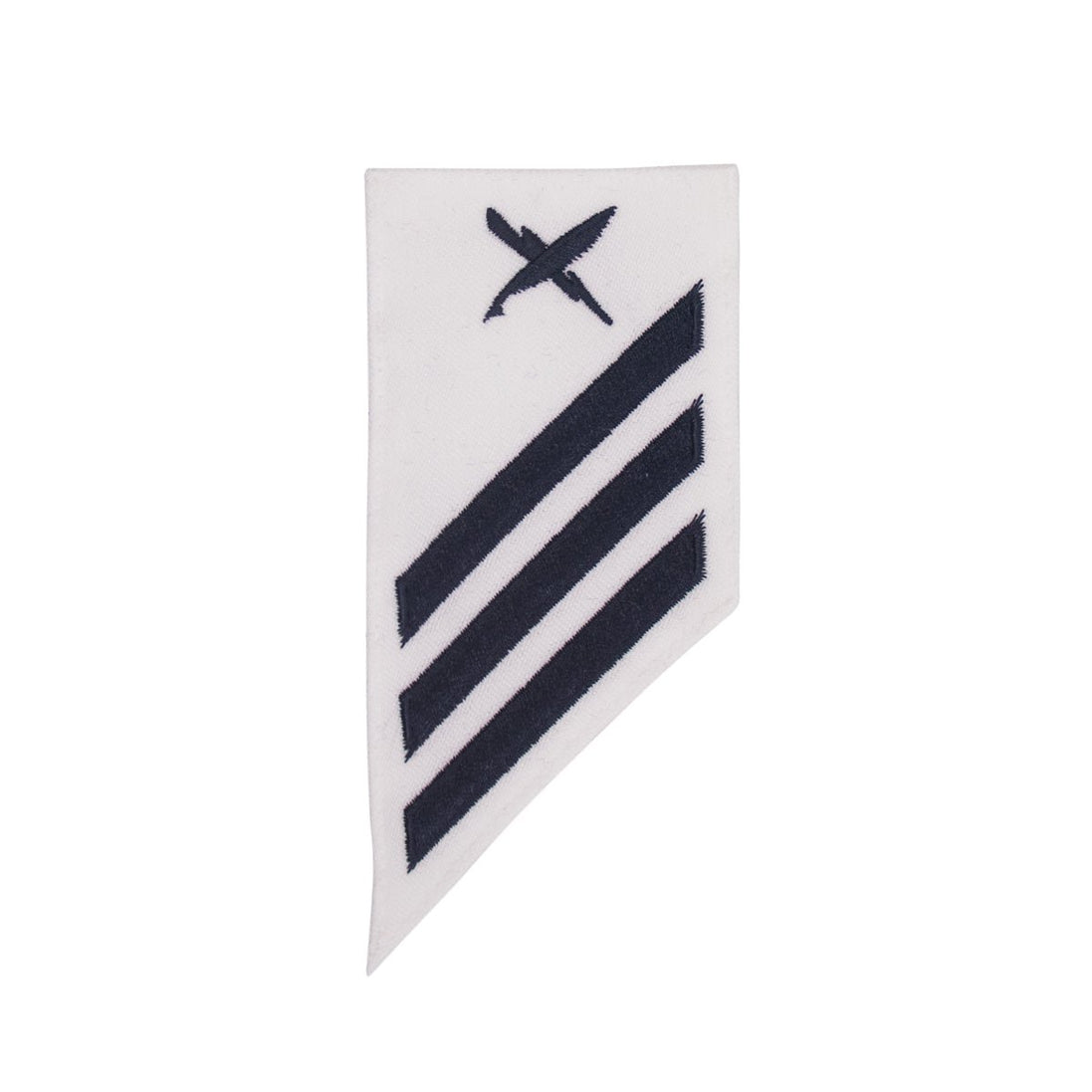 Navy E-3 Combo Rate: CT Cryptologic Technician on white CNT - Hooyah Woodworks LLC