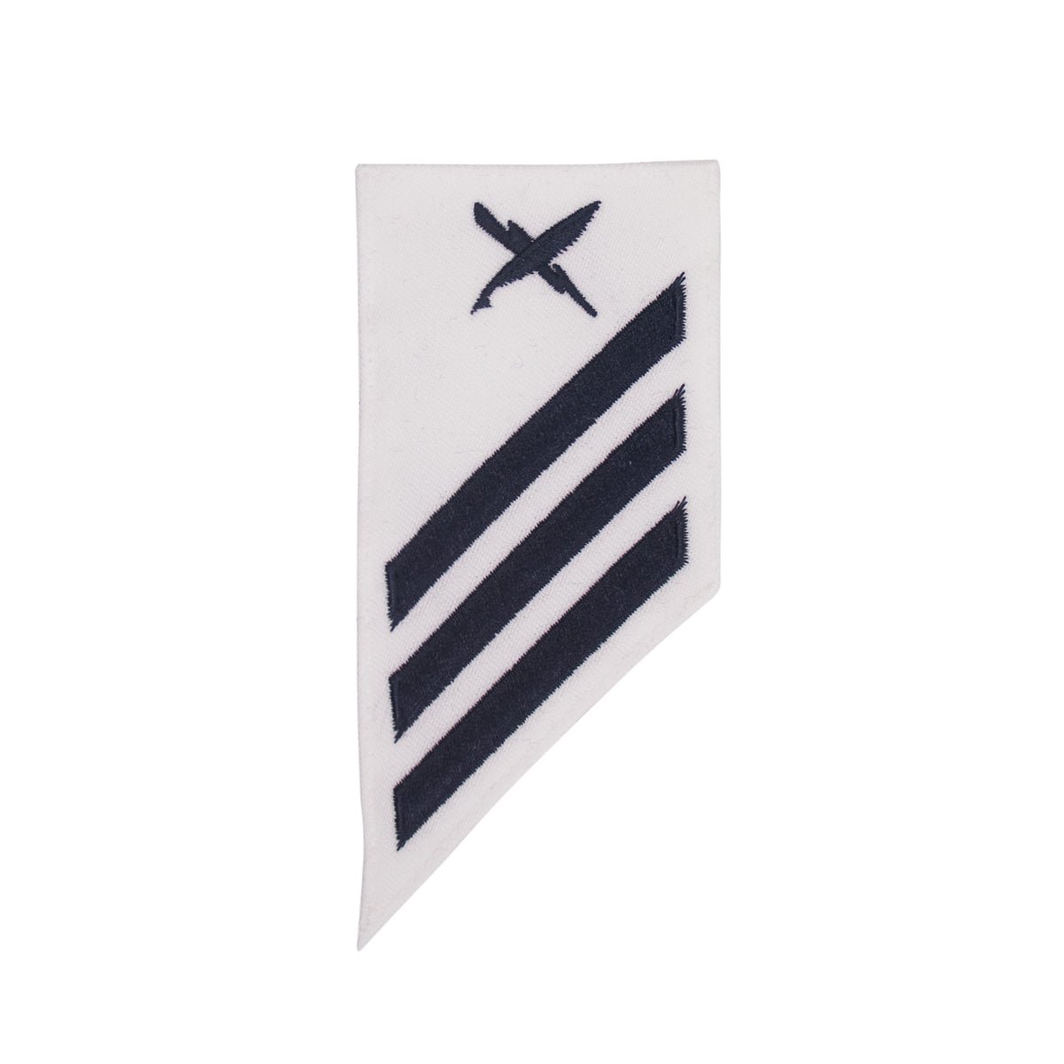 Navy E-3 Combo Rate: CT Cryptologic Technician on white CNT - Hooyah Woodworks LLC