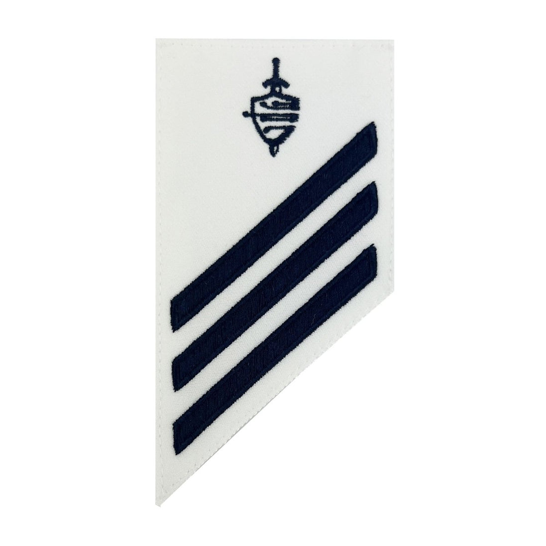 Navy E-3 Combo Rate: CWT Cyber Warfare Technician on white CNT - Hooyah Woodworks LLC