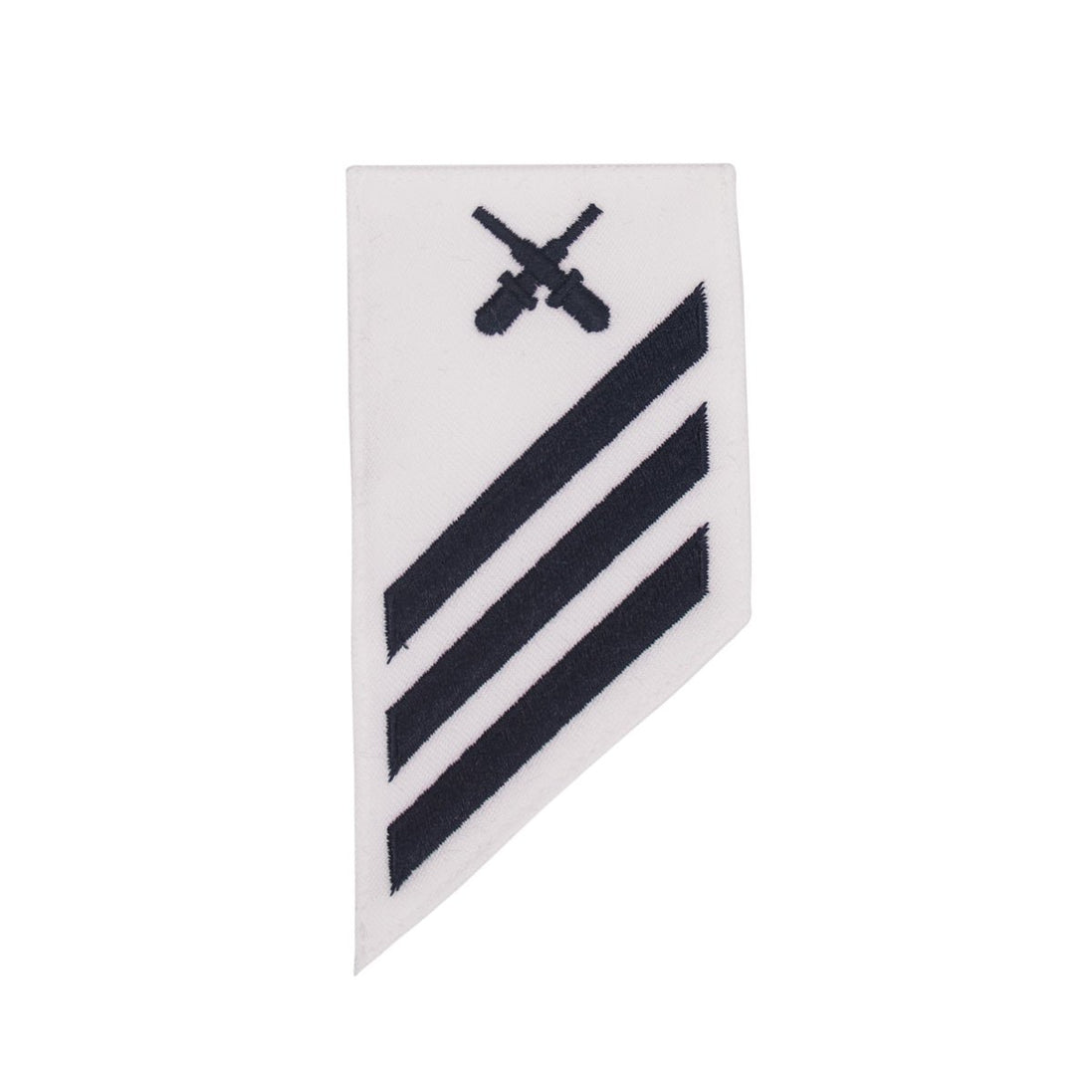 Navy E-3 Combo Rate: GM Gunners Mate on white CNT - Hooyah Woodworks LLC