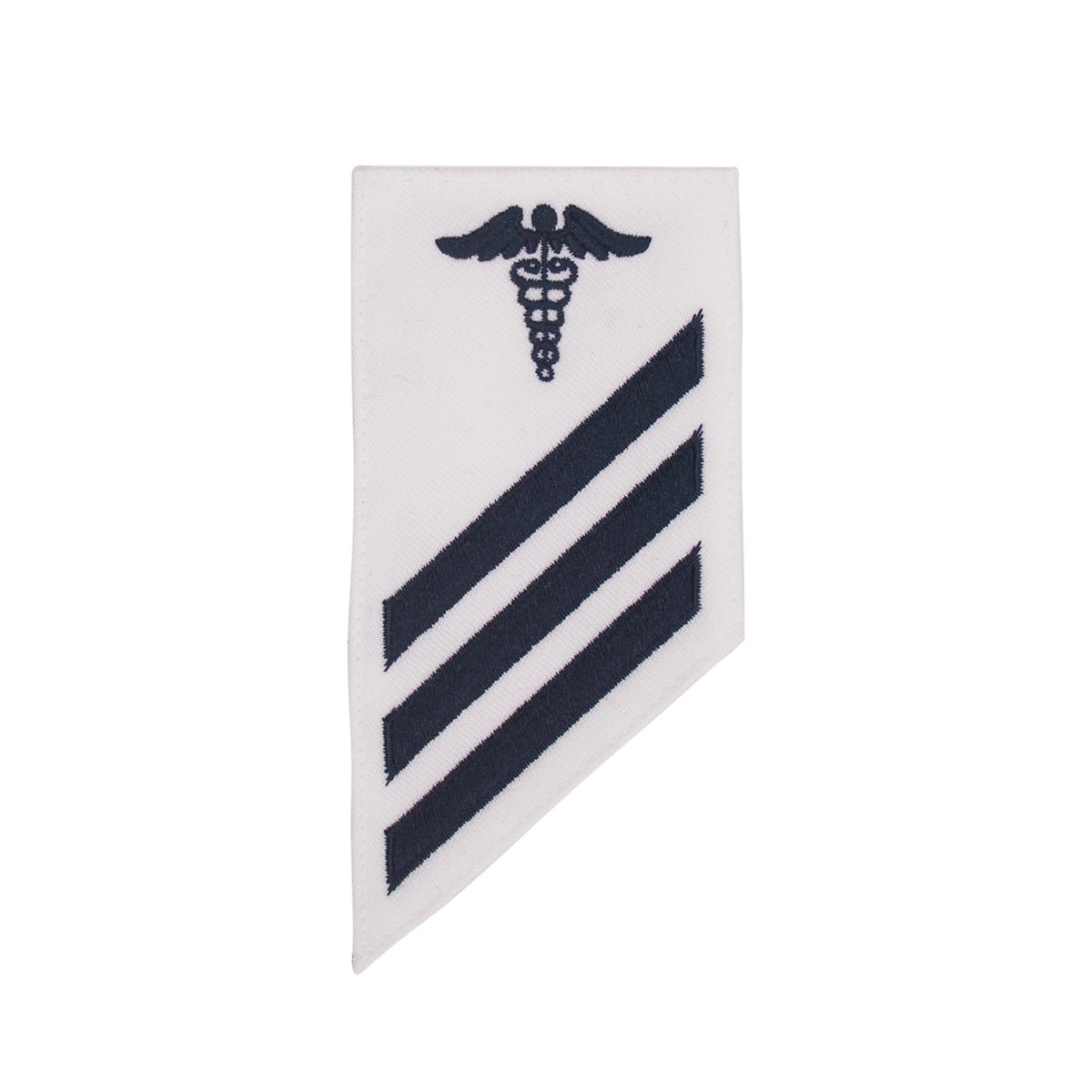 Navy E-3 Combo Rate: HM Hospital Corpsman on white CNT - Hooyah Woodworks LLC