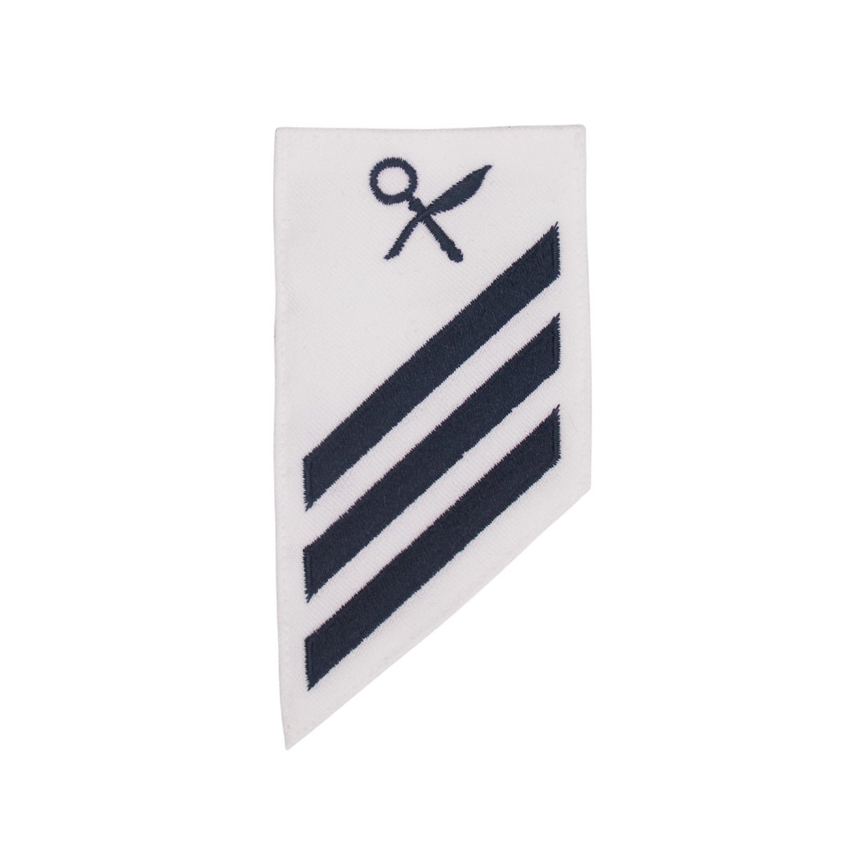 Navy E-3 Combo Rate: IS Intelligence Specialist on white CNT - Hooyah Woodworks LLC