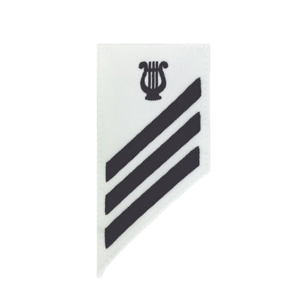 Navy E-3 Combo Rate: MU Musician on white CNT - Hooyah Woodworks LLC