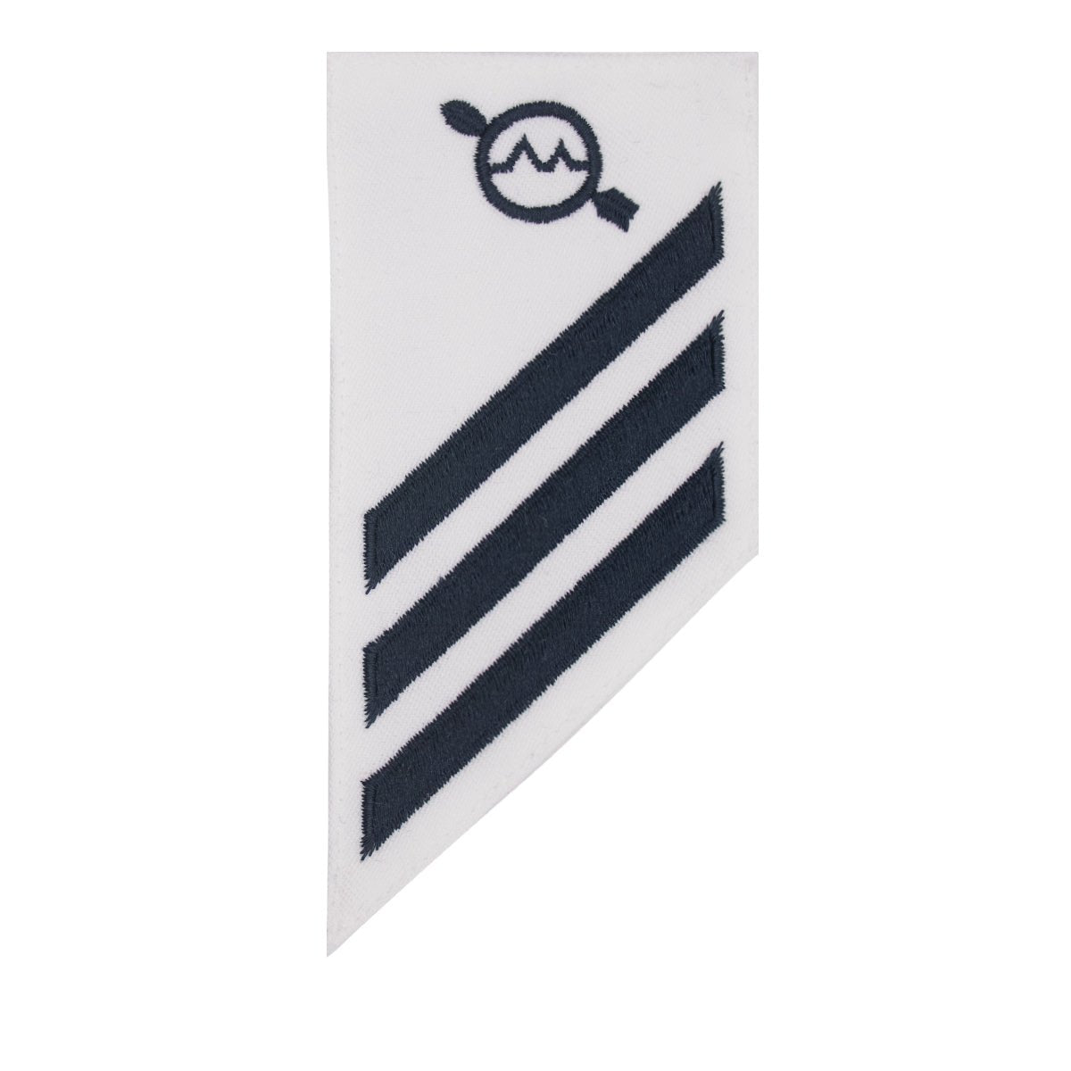 Navy E-3 Combo Rate: OS Operations Specialist on white CNT - Hooyah Woodworks LLC